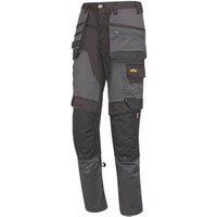 Site Bolden Stretch Holster Pocket Trousers Grey/Black 32" W 32" L (612XR)