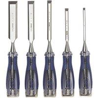 Irwin Marples Bevel Edge Wood Chisel Set 5 Pieces (6132X)