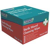 Wallace Cameron Astroplast Sterile Wound Cleansing Wipes 100 Pack (613FP)