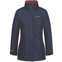 Regatta Blanchet II Womens Waterproof Insulated Jacket Navy Size 12 (613JW)