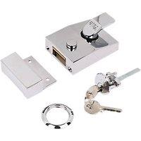 Yale 89 Night Latch Chrome-Plated 60mm Backset (61509)