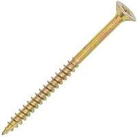 Rawlplug R-QCP PZ Countersunk Self Drilling Woodscrews 6mm x 150mm 100 Pack (615PU)