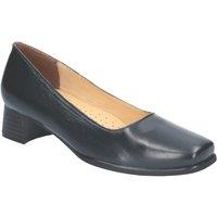 Amblers Walford Wide Size 6 Womens Navy Slip-On Non Safety Shoes (615XW)