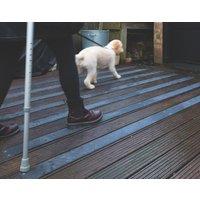 COBA GRP Black GRP Slip Resistant Decking Strip 2400mm x 50mm x 3mm 3 Pack (616YN)