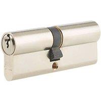 Union 6-Pin Euro Cylinder Lock 40-40 (80mm) Satin Nickel (6170G)