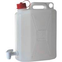 Hilka Pro-Craft Plastic Water Container with Tap White 10Ltr (617PA)