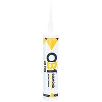 OB1 Diamond Crystal Clear Universal Sealant & Adhesive Transparent 290ml (617PX)