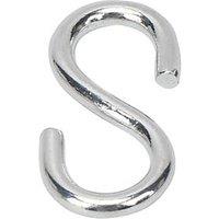 Essentials S-Hooks Steel 25 x 2.5mm 4 Pack (618FE)