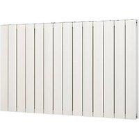 Venus 600mm x 975mm 4207BTU White Horizontal Designer Radiator (6196F)