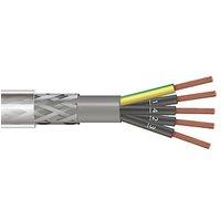 Time 5-Core SY Transparent 2.5mm Screened Control Cable 1m Coil (619PY)