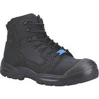 Hard Yakka Legend Size 6 Black Water-Resistant Safety Boots (619RX)