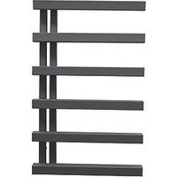 Towelrads 795mm x 500mm 1283BTU Anthracite Flat Designer Towel Radiator (619RY)