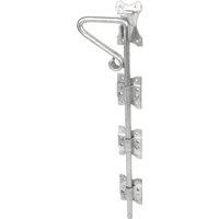 GateMate Heavy Duty Ornamental Drop Bolt Silver 600mm (619YV)