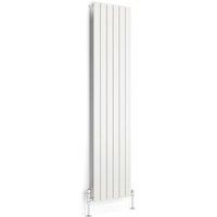 Terma Forte 1800mm x 440mm 2667BTU Matt White Vertical Designer Radiator (620HE)