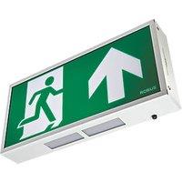 Robus Maintained or Non-Maintained Emergency LED Exit Box with Up Arrow 4.2W 17-45lm (620PP)