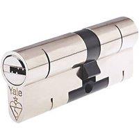 Yale Fire Rated 1 Star Double Superior Euro Profile Cylinder 40-45 (85mm) Nickel (6211T)