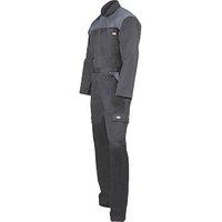 Dickies Everyday Boiler Suit/Coverall Black Grey Medium 34-40" Chest 30" L (621RP)