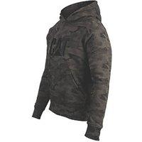CAT Trademark Hooded Sweatshirt Night Camo Medium 38-40" Chest (621VG)