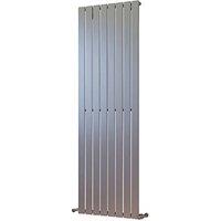 Ximax 1800mm x 595mm 3901BTU Silver Vertical Designer Radiator (62207)