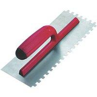 Rubi 6mm Steel Notched Trowel 11" x 4" (6228F)