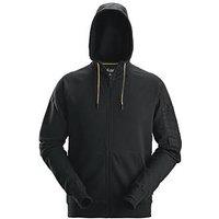 Snickers 2895 Logo Full Zip Hoodie Black 2X Large 52" Chest (622KC)