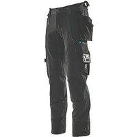 Mascot Advanced 17031 Work Trousers Black 30.5" W 35" L (622KX)