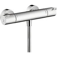 Hansgrohe MyFox Exposed Single Outlet Thermostatic Chrome Shower Mixer Valve (622VK)