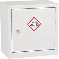 Barton 1-Shelf Acid Cabinet White 457mm x 305mm x 457mm (623VV)