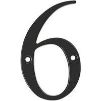 Fab & Fix Door Numeral 6, 9 Black 80mm (6247P)