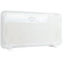 TCP 2000W Electric Portable or Wall-Mounted 2-in-1 Infrared Convection Heater White (624YE)