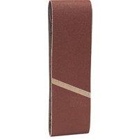 Bosch X440 80 Grit Multi-Material Sanding Belt 533mm x 75mm 3 Pack (625TK)