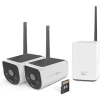 Swann MaxRanger SWNVK-MR4KSD2 64GB 6-Channel 4K Long Range Security Camera System & 2 Indoor & Outdoor Cameras (625VW)