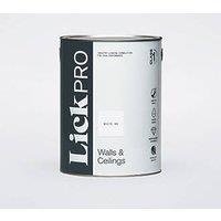 LickPro Max+ 5Ltr White 09 Eggshell Emulsion Paint (626JY)