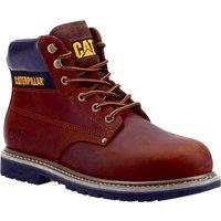 CAT Powerplant Size 9 Brown Water-Resistant Steel Toe Cap Safety Boots (626PR)