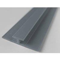 Splashwall H-Joint Matt Light Grey 2440mm x 4mm (626RK)