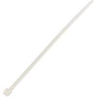 Essentials Cable Ties Natural 200mm x 4.5mm 100 Pack (62734)
