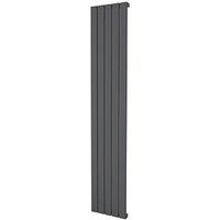 Ximax Edward 1800mm x 345mm 2338BTU Anthracite Vertical Designer Radiator (627GL)