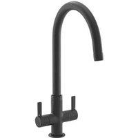 Streame by Abode Neo Dual-Handle Mono Mixer Matt Black (627JM)