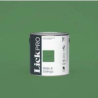LickPro Max+ 2.5Ltr Green 07 Matt Emulsion Paint (627JY)