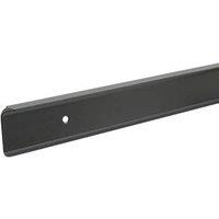 Unika Worktop Corner Joint Matt Black 630mm x 30mm (628HG)