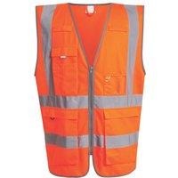 Regatta Pro Executive Hi-Vis Vest Orange 3X Large 50" Chest (628VF)