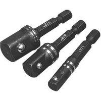 Erbauer Hex Shank Driver Socket Set 3 Pack (6297D)