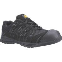 Amblers FS40C Size 10.5 Black Safety Trainers (629XH)