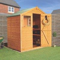 Mercia 6' x 4' (Nominal) Apex Shiplap T&G Timber Shed (629YL)