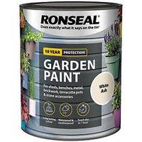 Ronseal 750ml White Ash Matt Garden Paint (6304H)