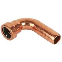 Tectite Sprint Copper Push-Fit Equal 90 Street Elbow 15mm (63054)