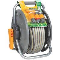 Hozelock 2-in-1 Reel with Hose 12mm x 25m (63087)