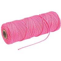 Tayler Tools High Visibility Builders Line Pink 105m (6308X)