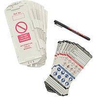 Essentials Chemical Safety Tag Kit 21 Piece Set (630PX)