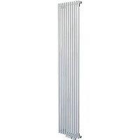 Ximax Gamba 1800mm x 400mm 2737BTU White Vertical Designer Radiator (630TR)